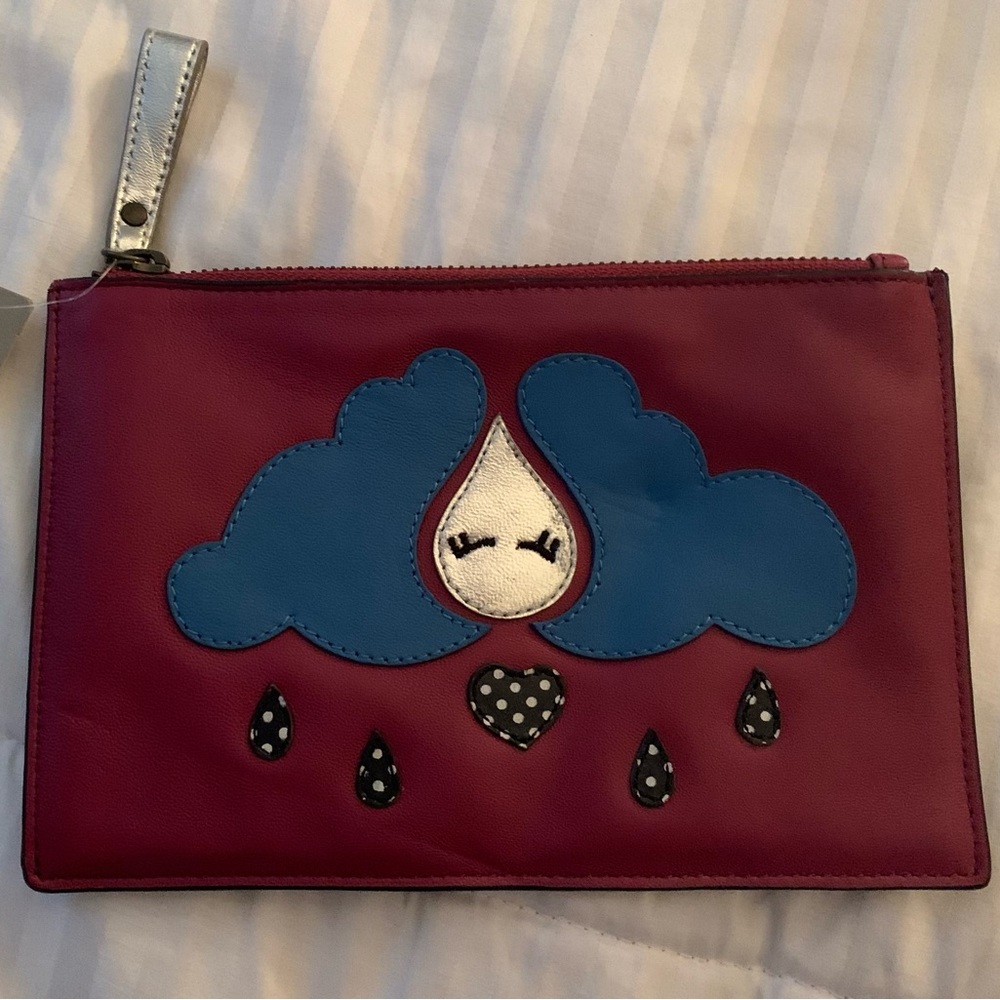 NWT Anthropologie Aquarius Pouch